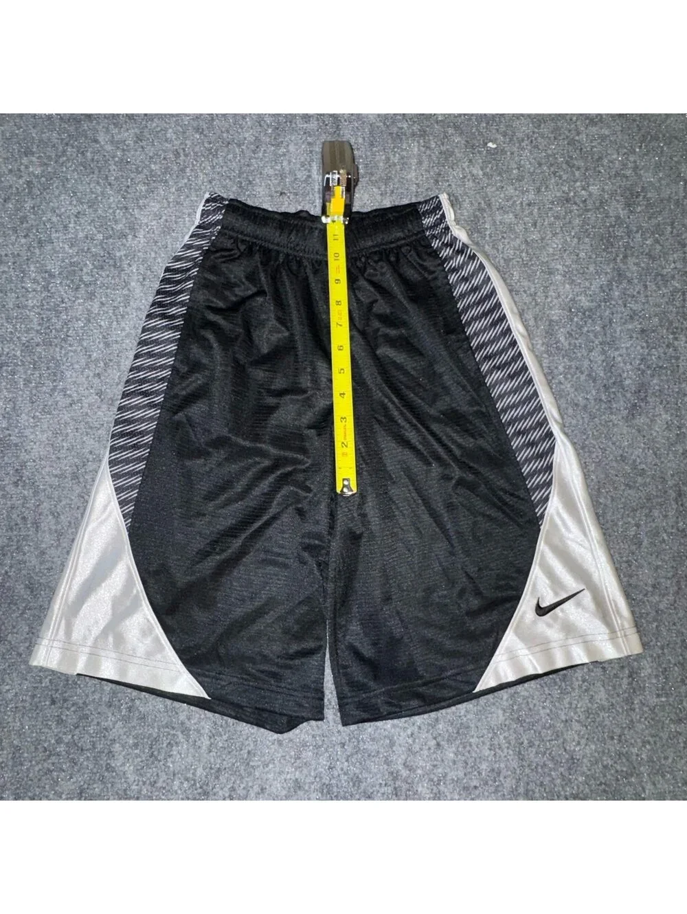Nike Grail Baggy Dazzle Hoop Shorts Mens MD Vtg y2k 90s Rare